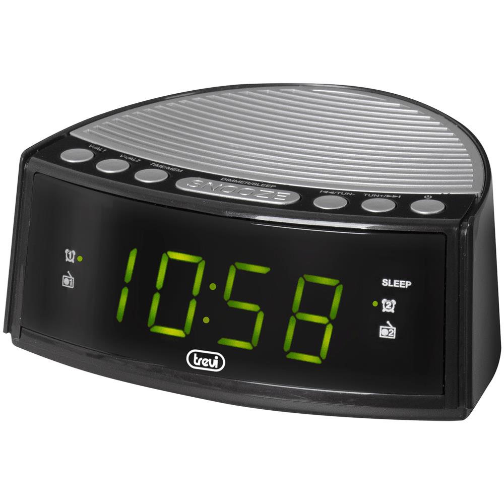 RC 846 D Sveglia digitale Nero, Argento - Foto 1