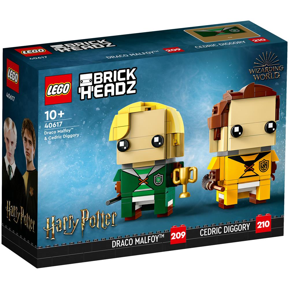 40617 BrickHeadz Draco Malfoy e Cedric Diggory - Foto 1