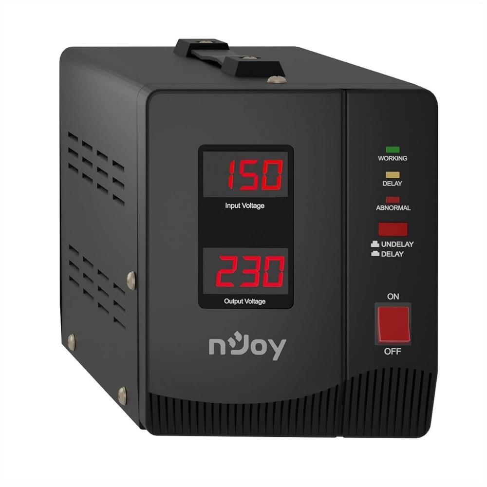 Regolatore di Tensione Alvis 2000 1 Presa Schuko 150-270 V Colore Nero - Foto 2