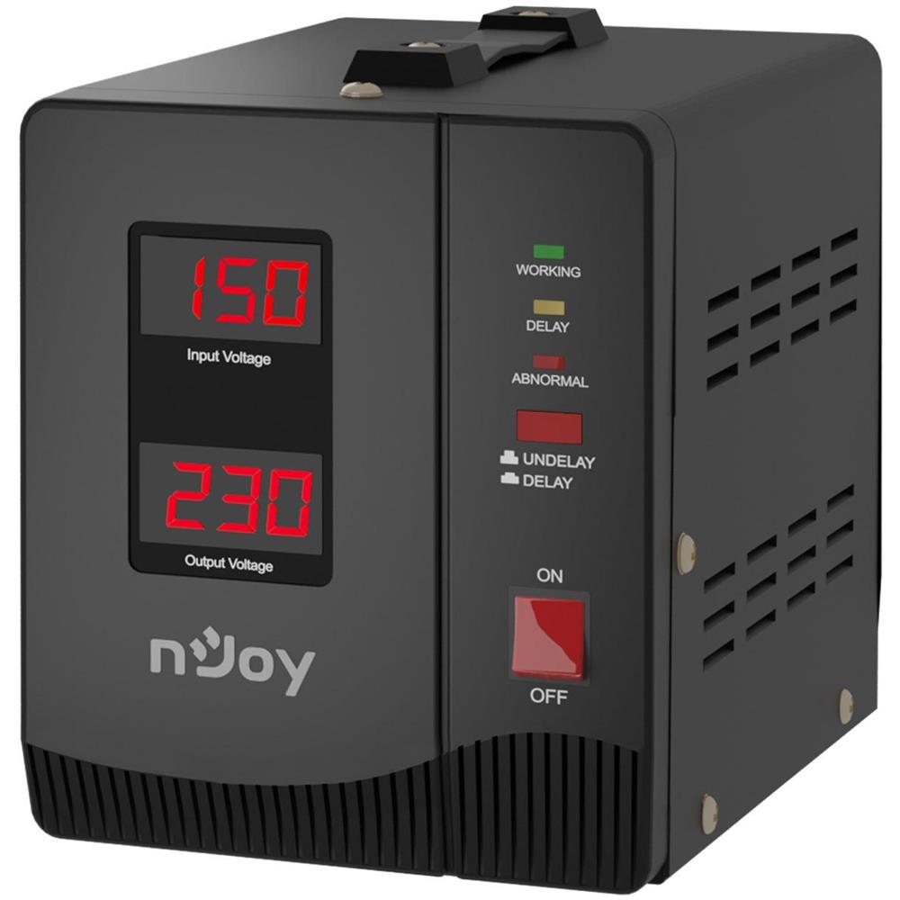 Regolatore di Tensione Alvis 2000 1 Presa Schuko 150-270 V Colore Nero - Foto 1