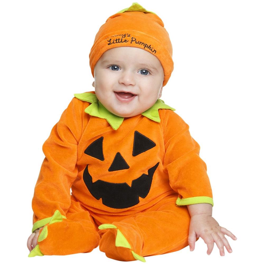 Costume Baby Pumpkin Cotton Cotton Taglia 0-6 mesi - Foto 1