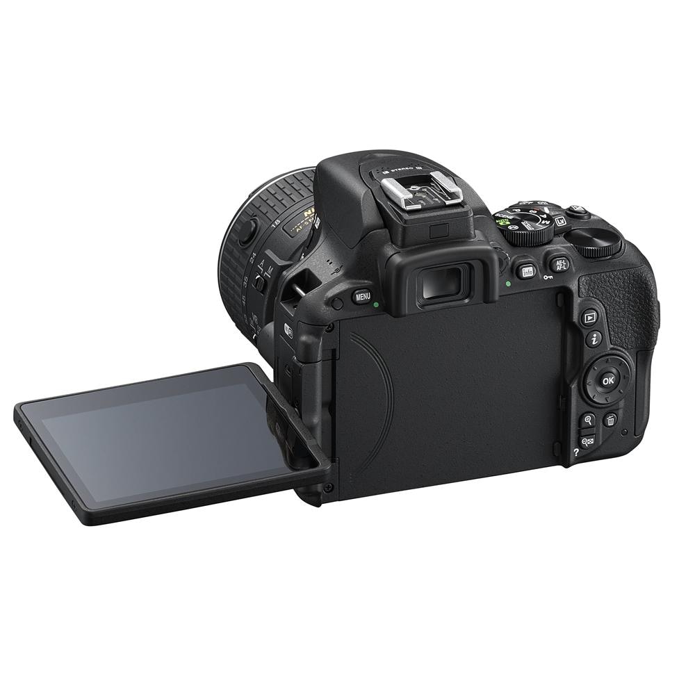 D5500 Nero Kit 18-140 AF-S VR Sensore CMOS 24Mpx Display Touchscreen 3'' Filmati Full HD Wi-Fi - Foto 5