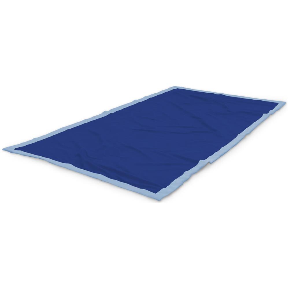 Telo Mare Spiaggia Piscina In Microfibra Tinta Unita Modello Honduras Telo Mare Blu-azzurro - Foto 4