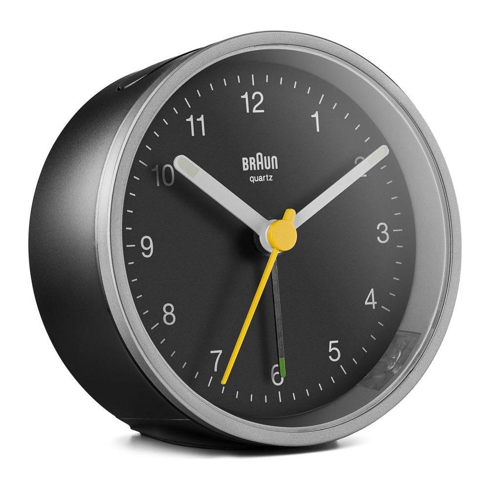 BC 12 SB Sveglia al quarzo argento-nero - Foto 1