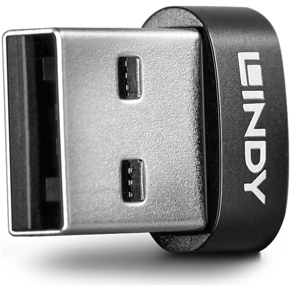 Adattatore USB 2.0 Tipo CF / AM - Nero / Metallico - Foto 1