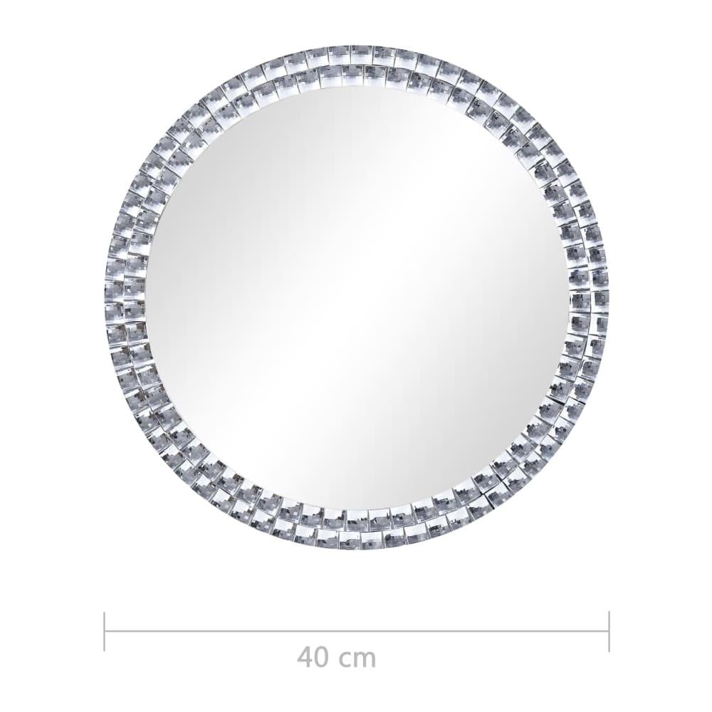 Specchio Da Parete 40 Cm In Vetro Temperato - Foto 5