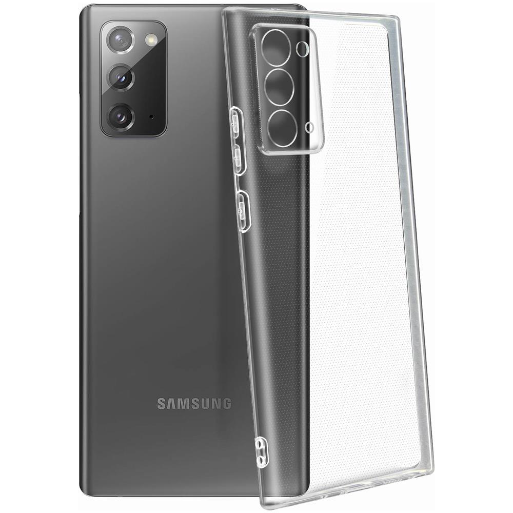 Cover Samsung Galaxy Note 20 Silicone Antishock Trasparente - Foto 2