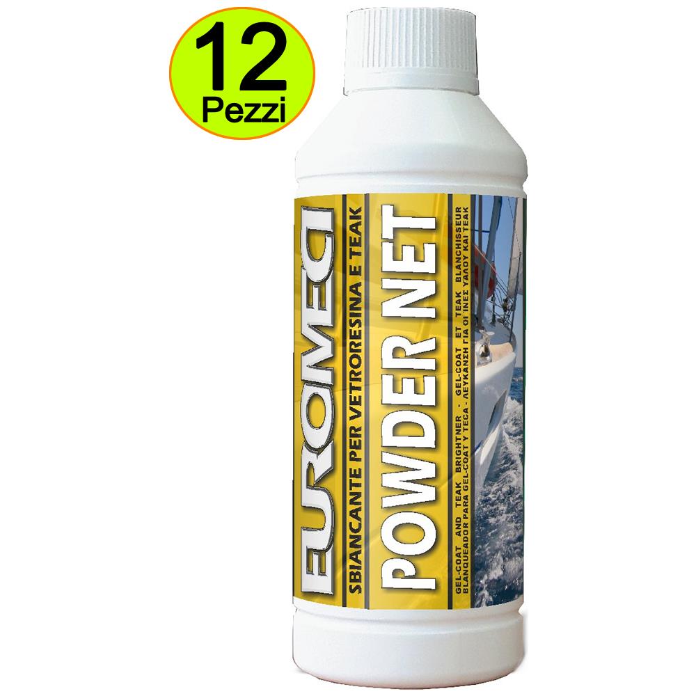 Euromeci Powder Net Sbiancante Detergente In Polvere Confezione Da 12 Pezzi 750 G - Foto 1