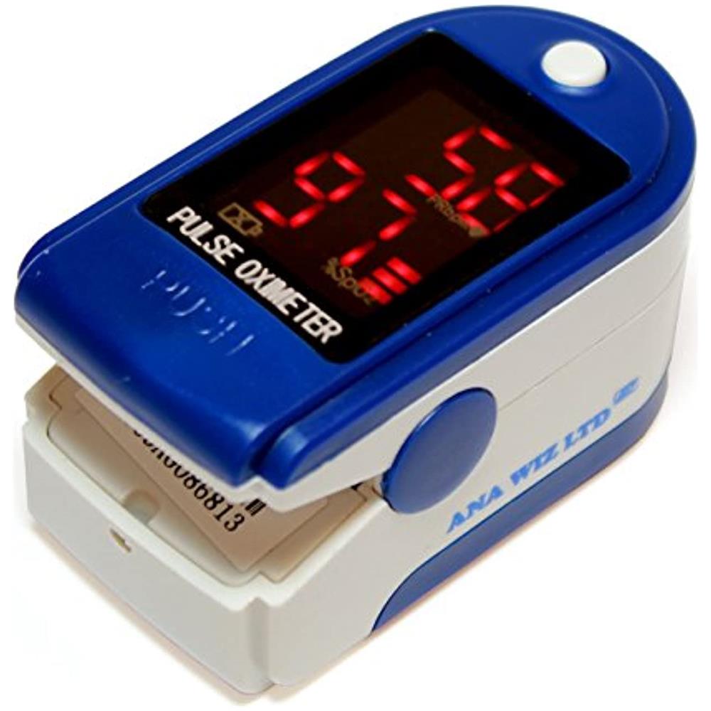 Mostra Finger Pulsossimetro Con Led (include Carrycase Batterie E La Cordicella) - Foto 1