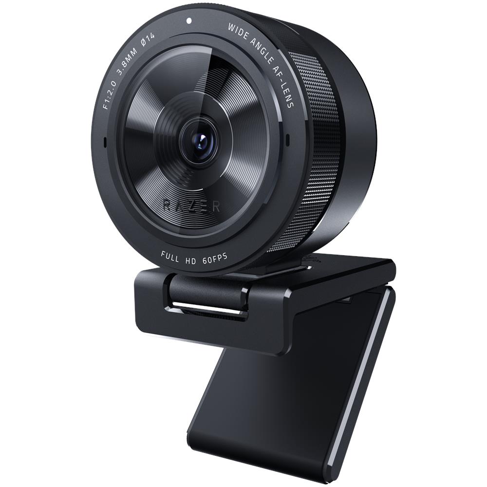 Kiyo Pro Streaming Webcam Full HD 2,1 MP Microfono Incorporato USB con Sensore di Luminosità Adattivo - Nero - Foto 1