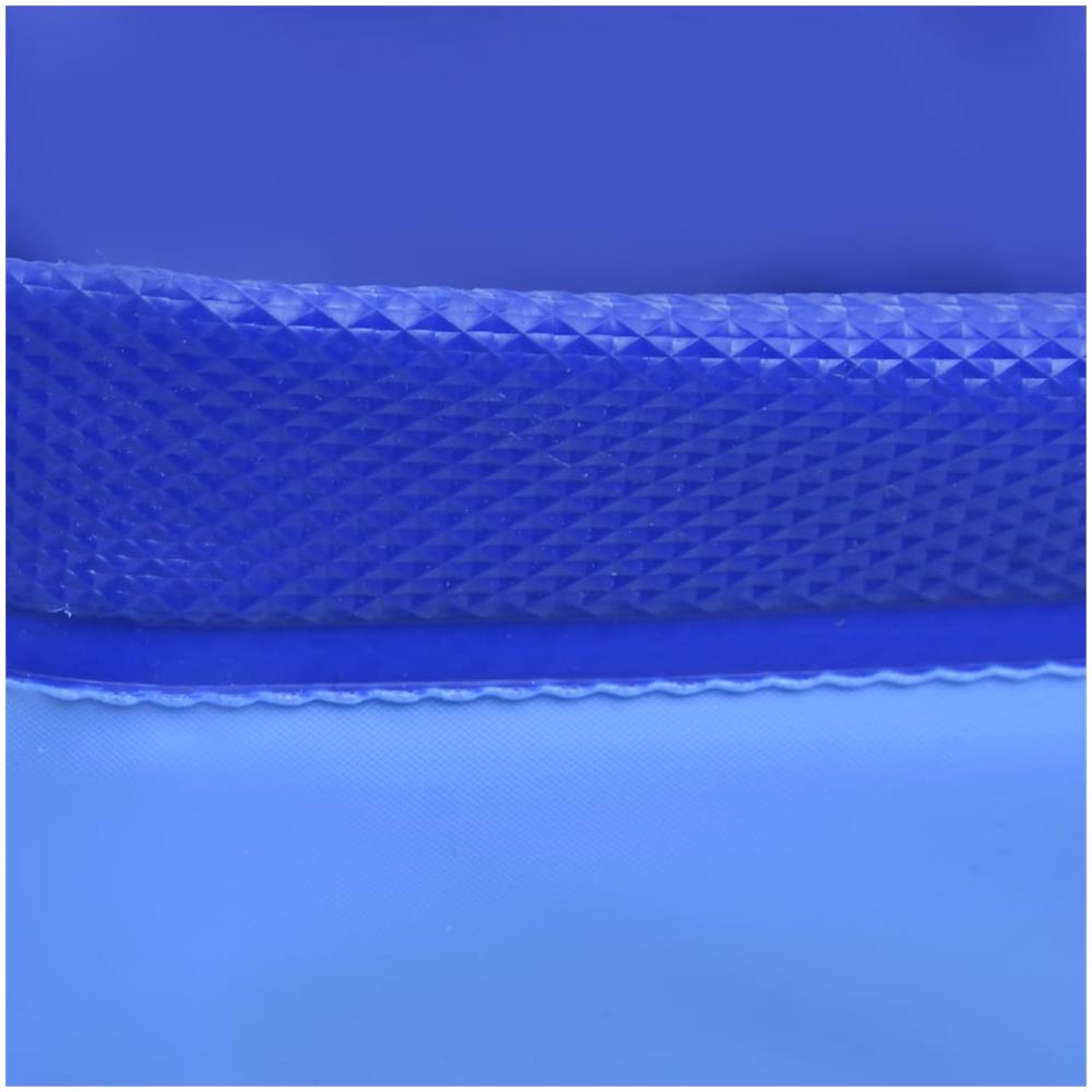 Piscina per Cani Pieghevole Blu 200x30 cm in PVC - Foto 3