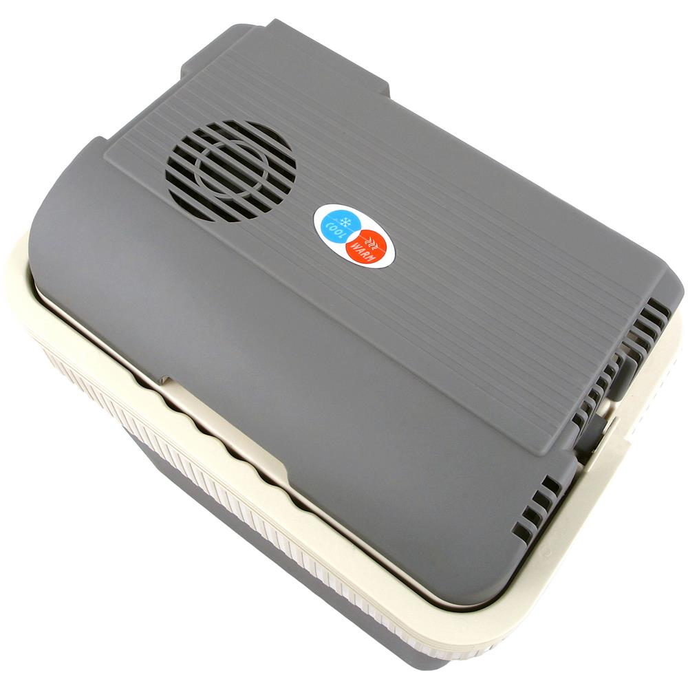 Cr 8065 Frigorifero Portatile Da Viaggio Termoelettrico 24 Litri Ac /dc 12v / 220 - 240v 50w Grigio - Foto 3