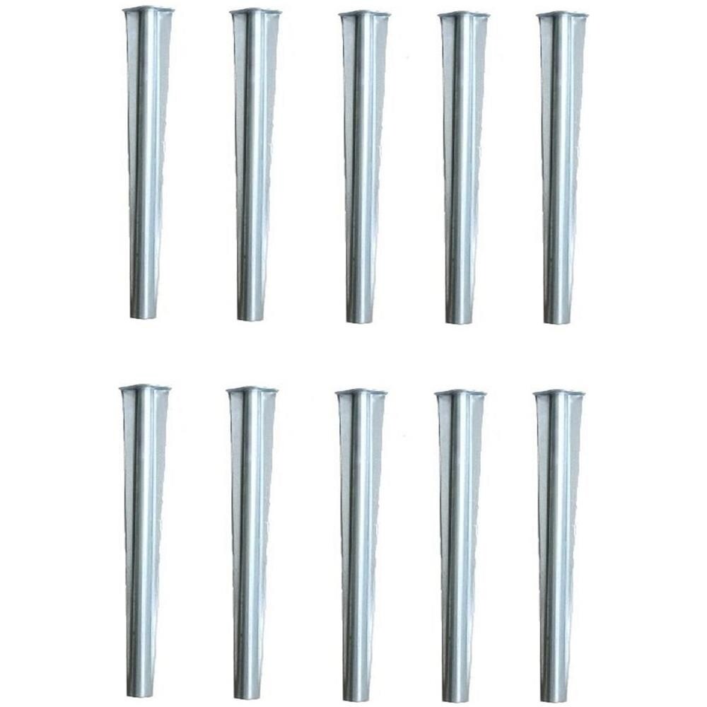 10 Set Ancora Di Terra In Metallo 25 X 3cm | Bordure Per Aiuole | Aiuole Giardino - Foto 1