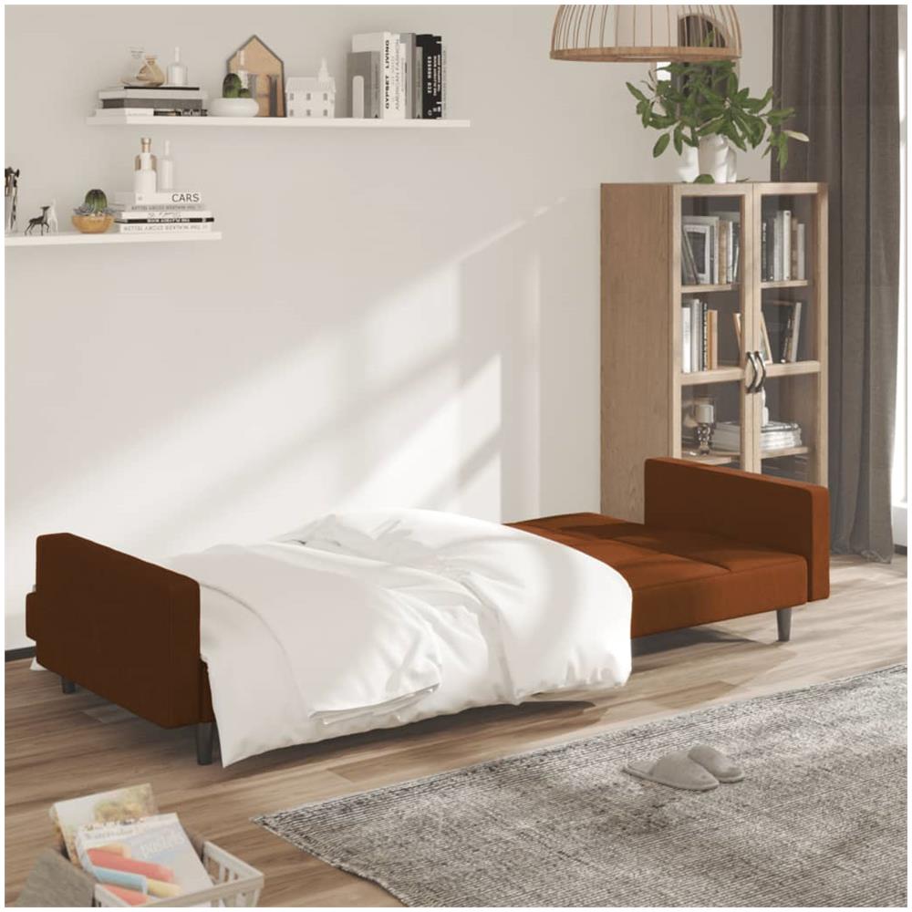 Divisorio A 5 Pannelli Crema 175x165 Cm In Tessuto - Foto 2