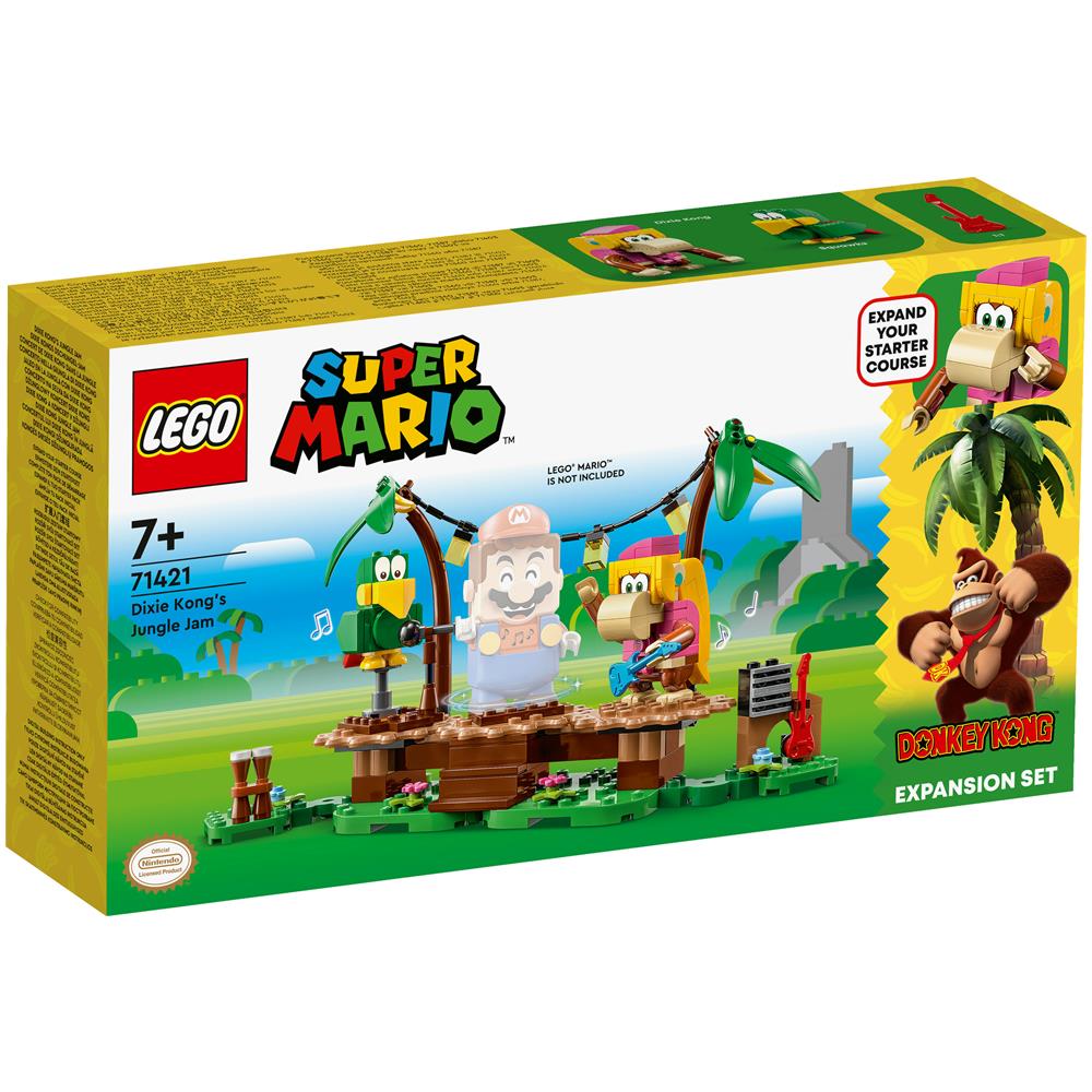 71421 Super Mario Pack di Espansione Concerto nella Giungla di Dixie Kong - Foto 1