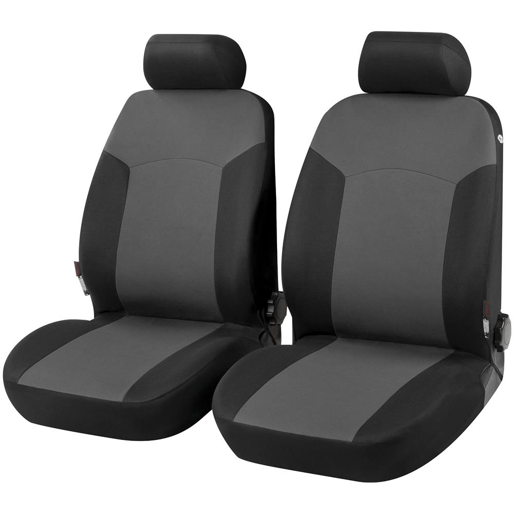 Coprisedili Auto Portland Grigio Per Due Sedili Anteriori - Foto 1