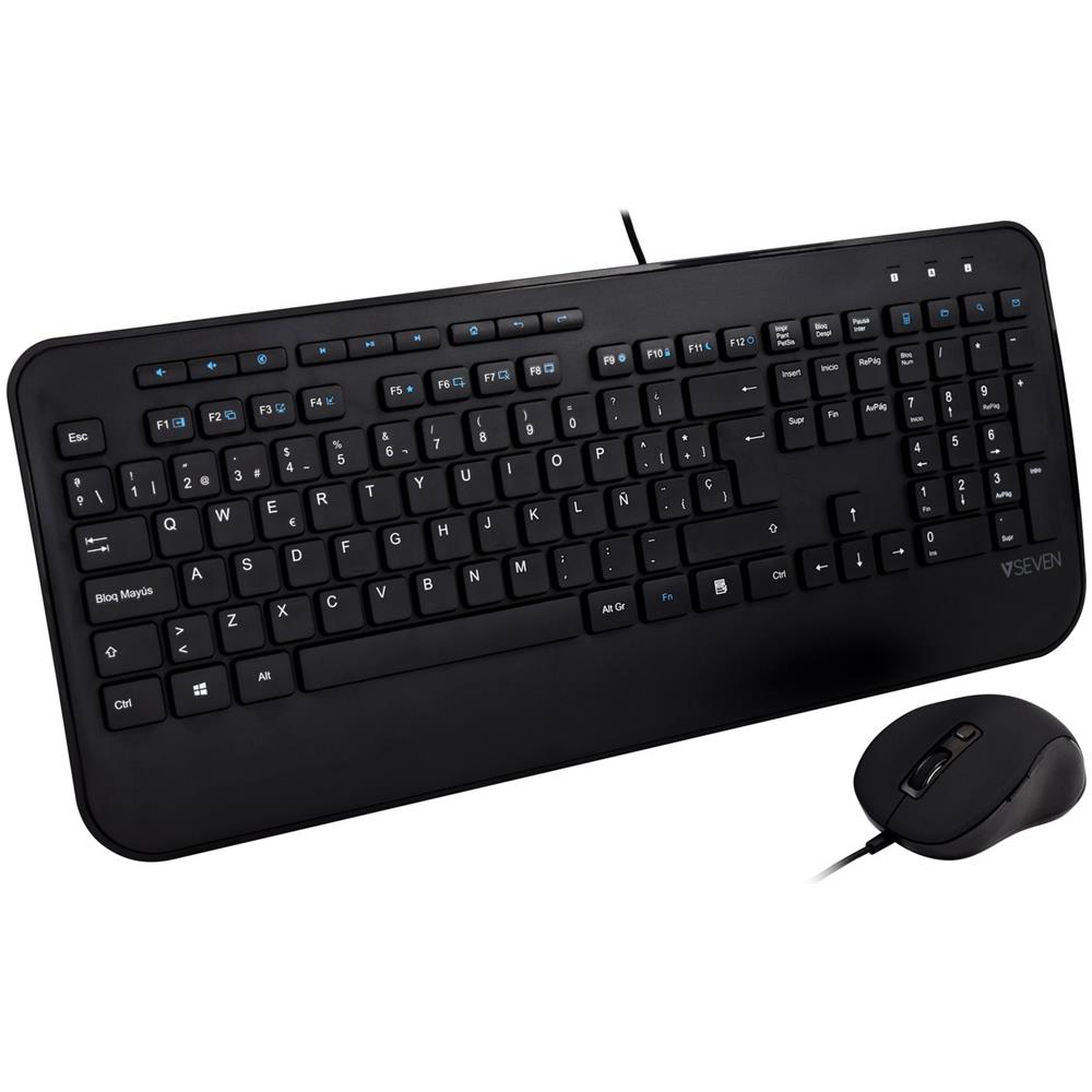 Tastiera e Mouse USB CKU300ES  (Layout QWERTY) Colore Nero - Foto 1