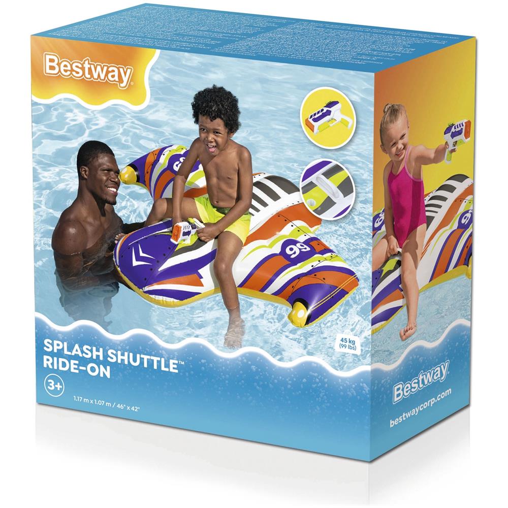 41503 galleggiante da piscina e da spiaggia Multicolore Fantasia Cloruro di polivinile (PVC) Gonfiabile cavalcabile - Foto 8