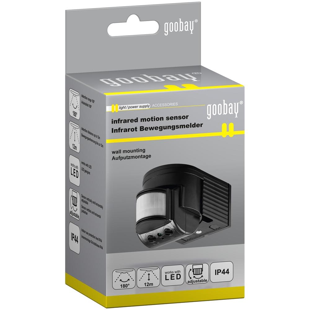 I-LIGHT-SNR4BK - Sensore di Movimento a Infrarossi Nero - Foto 2