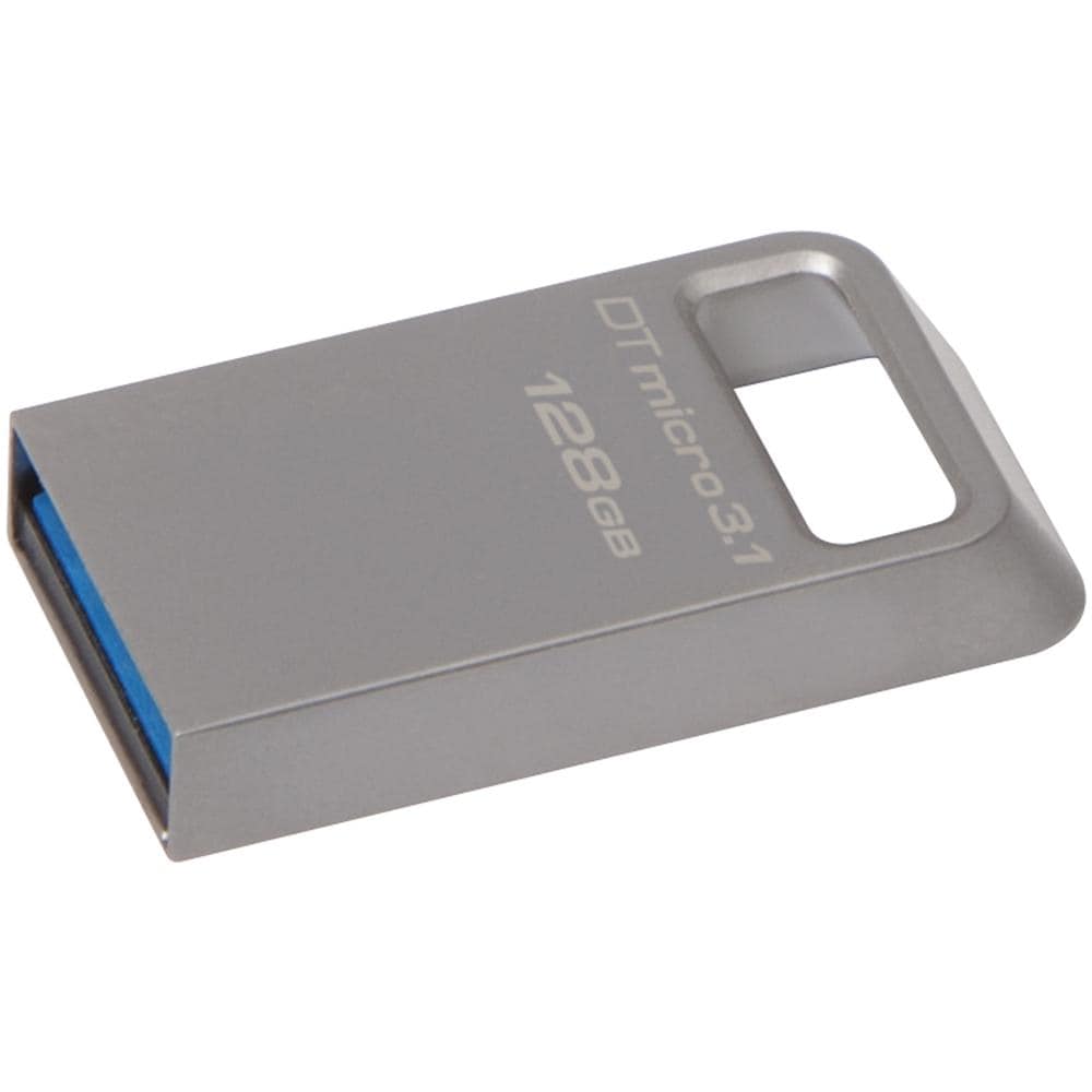 Chiavetta USB 128 GB DataTraveler Micro 3.1 Interfaccia USB 3.1 Colore Argento - Foto 1
