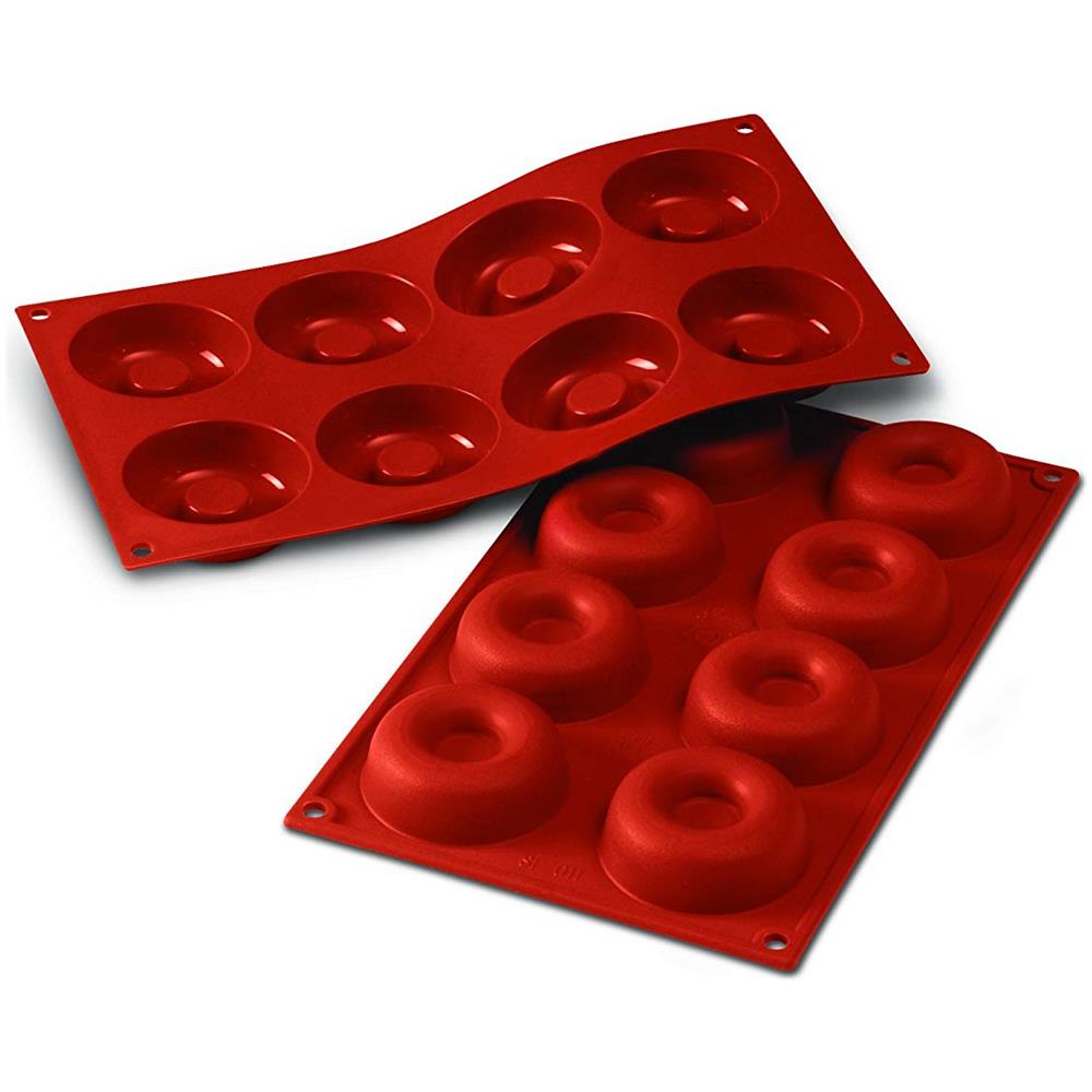 Stampo Savarin 6 Cavit? 7cm Classic Terracotta Silicone - Foto 2