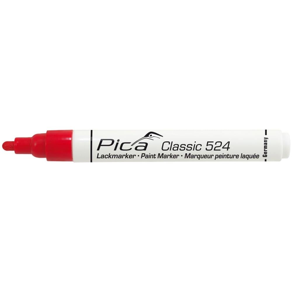 Pennarello A Vernice Punta Tonda Classic 2-4 Mm Rosso - Foto 2