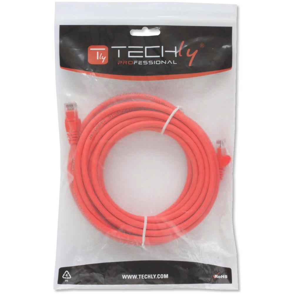 ICOC U6-6U-015-RET - Cavo di Rete Patch in Rame Cat. 6 Rosso UTP 1,5m - Foto 2