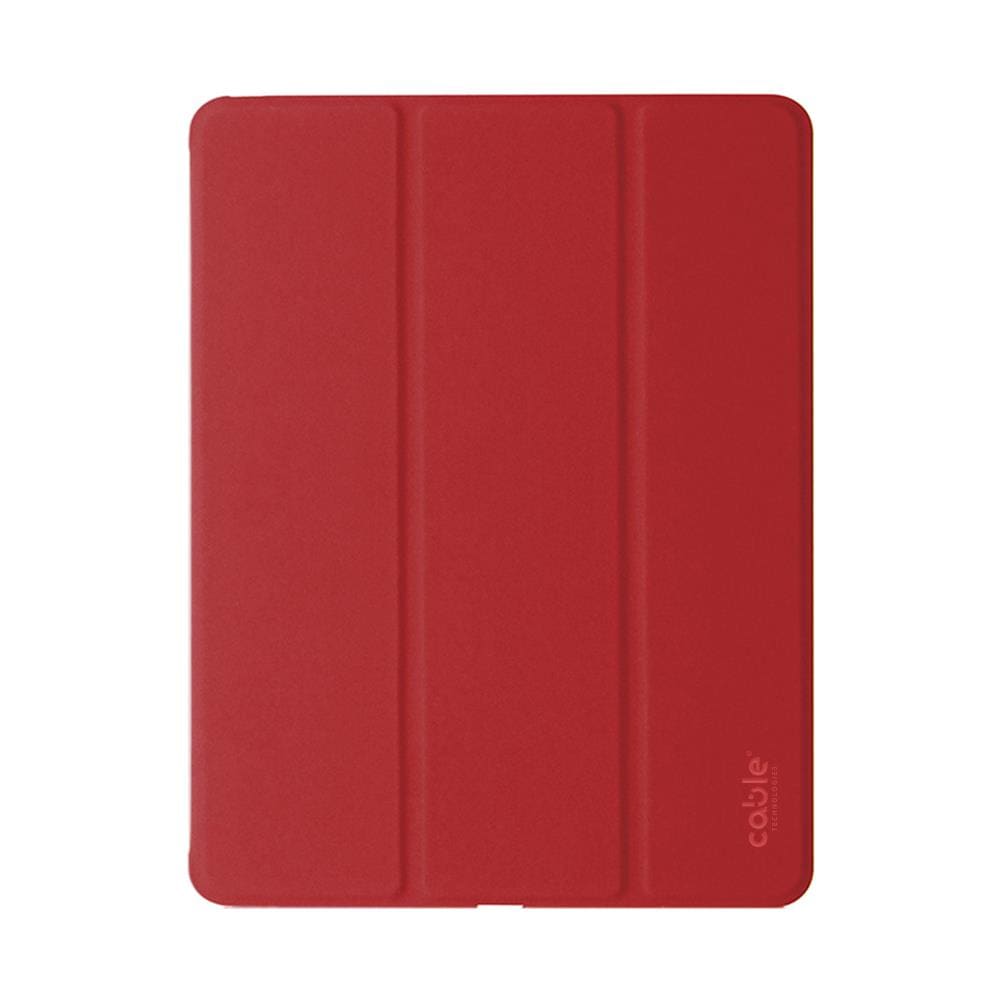 Stand Case Ipad Pro 12,9 2018 (3a generazione), Custodia Protettiva, cover Case Di Protezione Per Ipad Pro 12.9'' Pollici, Funzione Wake / sleep, spegnimento E Attivazione Automatica Schermo Con Apertura E Chiusura (red)  - Foto 3