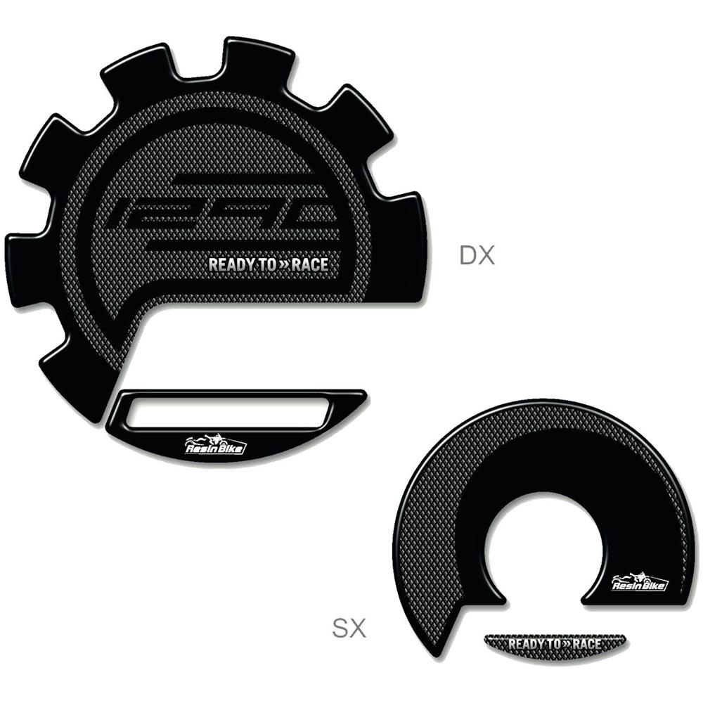 Adesivi in gel 3D protezioni laterali carter moto compatibile con KTM 1290 Super adventure
