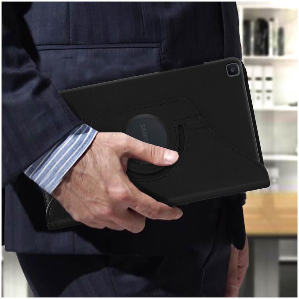 Custodia Samsung Galaxy Tab A 8.0 2019 Supporto Regolabile 360° - Nero - Foto 5