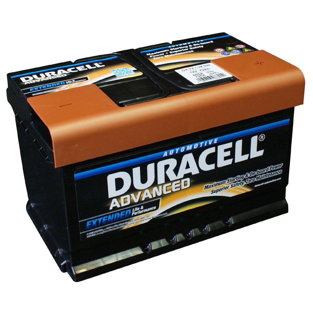 Duracell Da72 Batteria Auto Advanced 12v 72ah 660a Dx - Foto 1