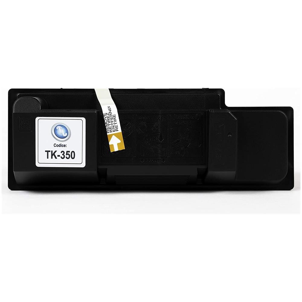 TONER COMPATIBILE -  Kyocera Tk-350 Nero 1t02j10eu0 Per Fs-3040mfp, Fs-3040+, Fs-3140mfp, Fs-3140mfp+, Fs-3540mfp, Fs-3640mfp, Fs-3920dn Fornito Di Intelligent Chip Capacità 15000 Copie Made In Italy - Foto 4