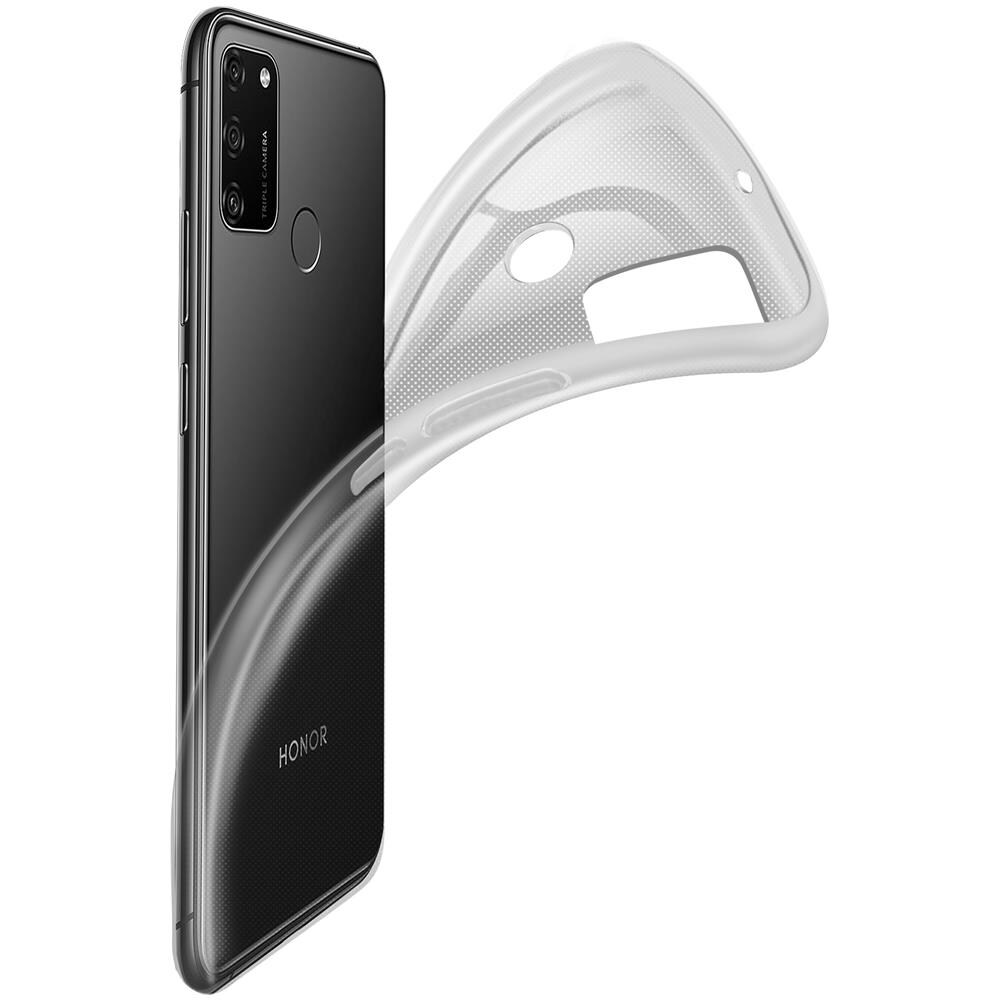 Cover Honor 9a Silicone Antishock Trasparente - Foto 2