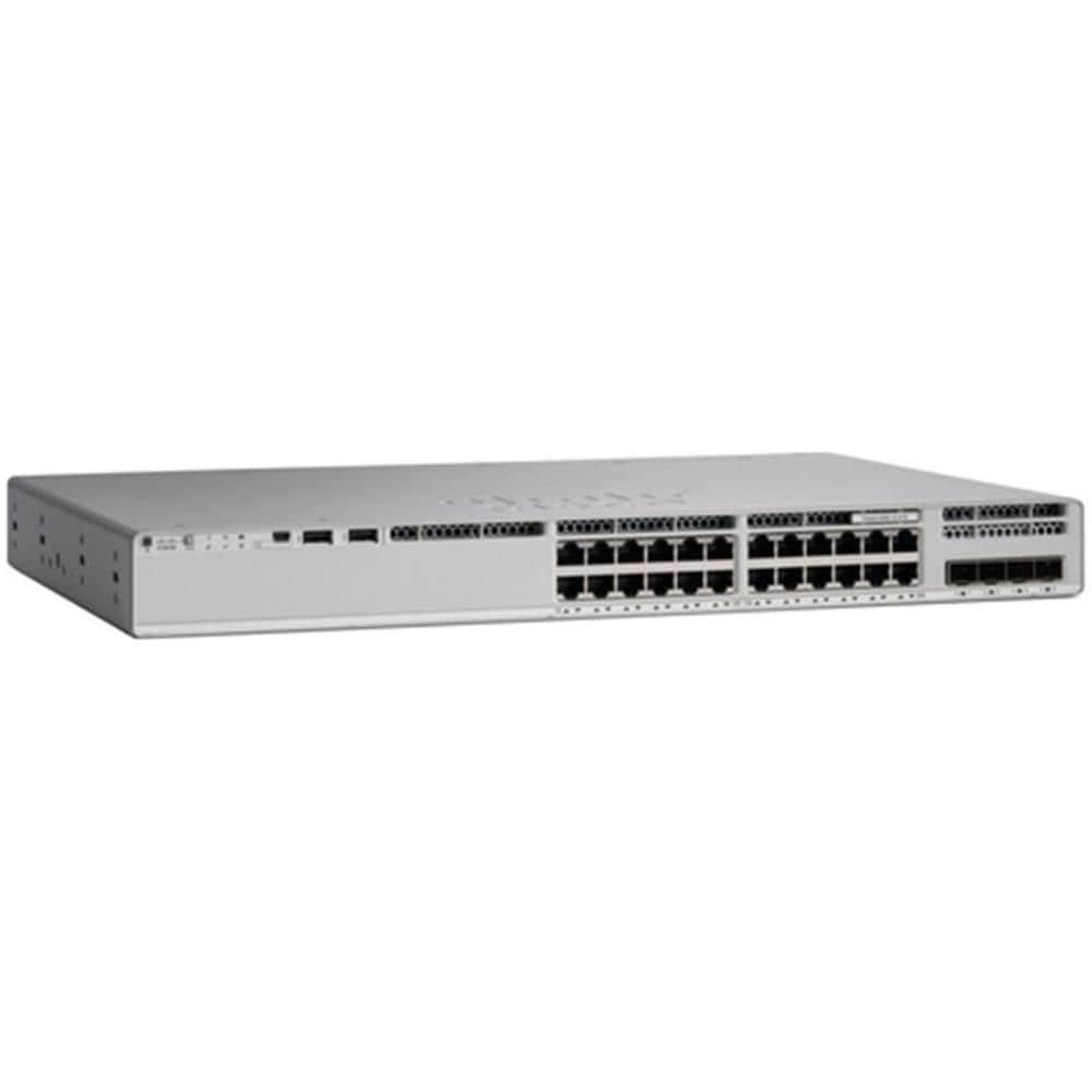 Switch C9200L-24PXG-2Y-E 24 Porte 8 x 100/1000/2,5G / 5G / 10GBase-T + 16 x 10/100/1000 (PoE+) + 2 x 25 Gigabit Ethernet - Foto 1