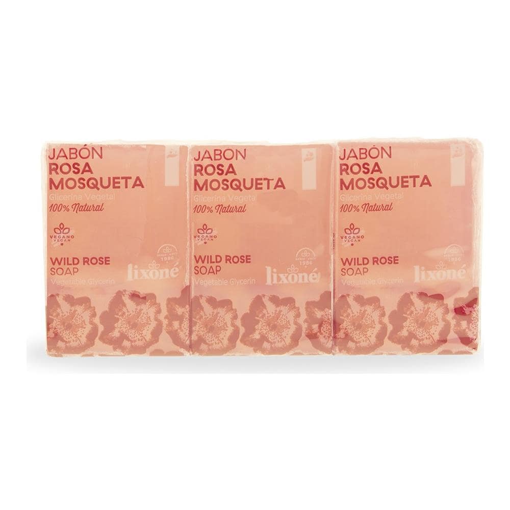 Sapone Rosa Mosqueta Pelle Sensibile 3 X 125gr - Foto 1