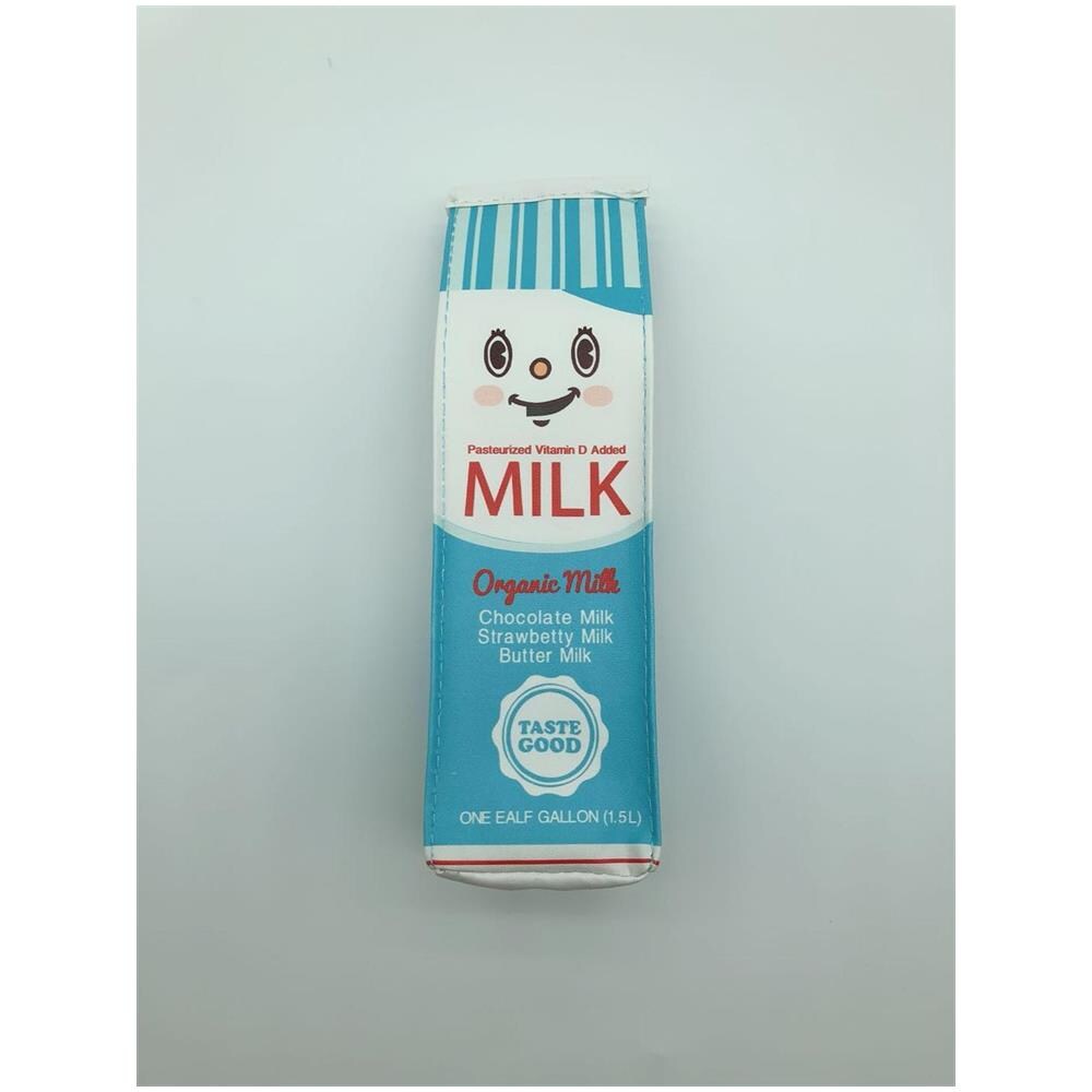 SLOWMOOSE - Simpatica Custodia Per Penna A Forma Di Latte, Borsa Per  Cancelleria Impermeabile In Pu [ blu] - ePRICE