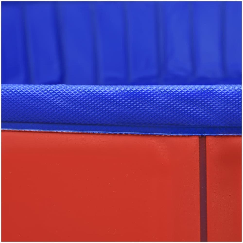 Piscina per Cani Pieghevole Rossa 300x40 cm in PVC - Foto 3