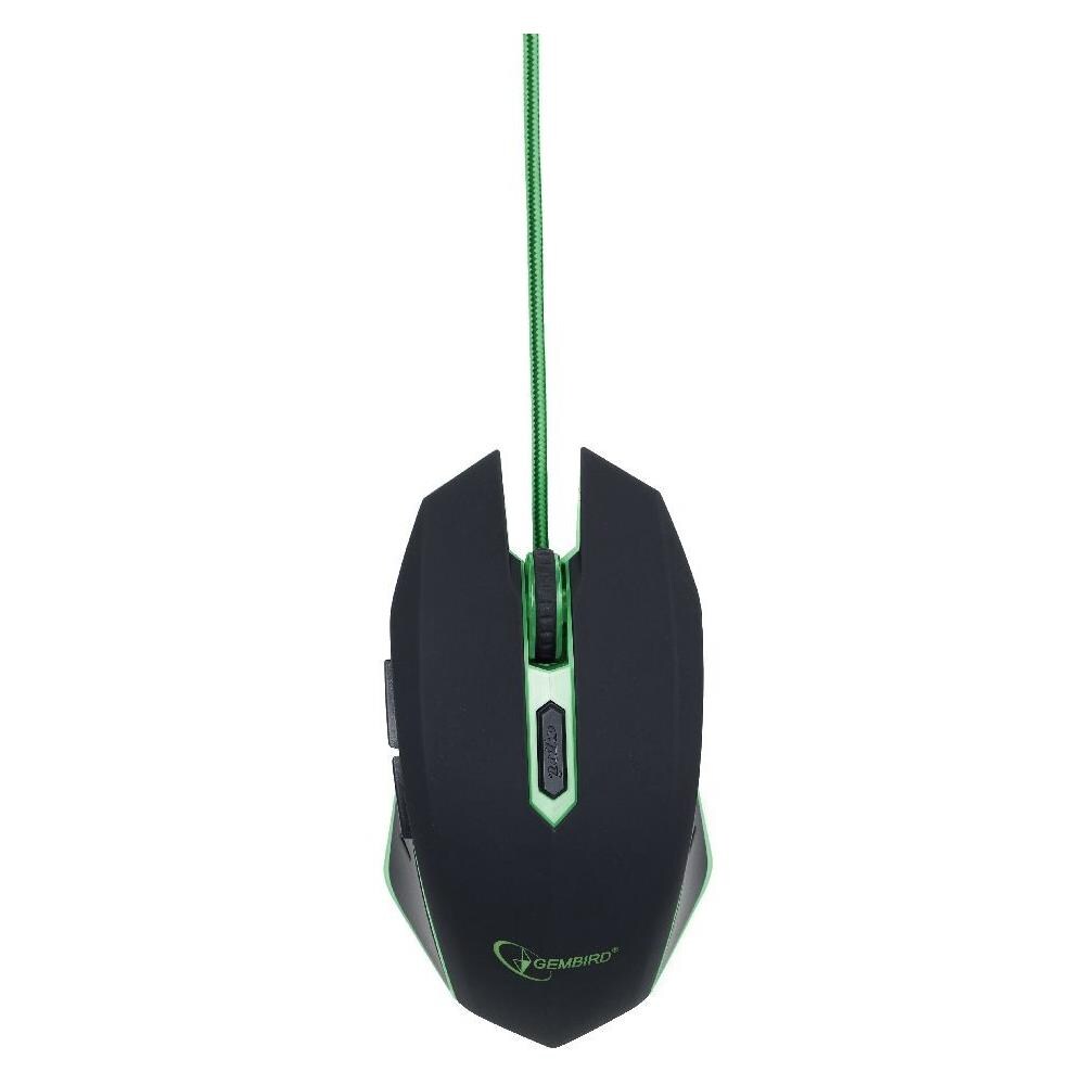 MUSG-001-G, USB, Giocare, PC, Nero, Verde, Ambidestro, 1,3m - Foto 2