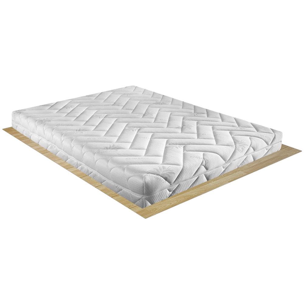 Materasso In Memory Con Fodera Aloe Vera, Traspirante E Sfoderabile Alto 22 Cm Per Letto Matrimoniale 160x190 - Foto 7