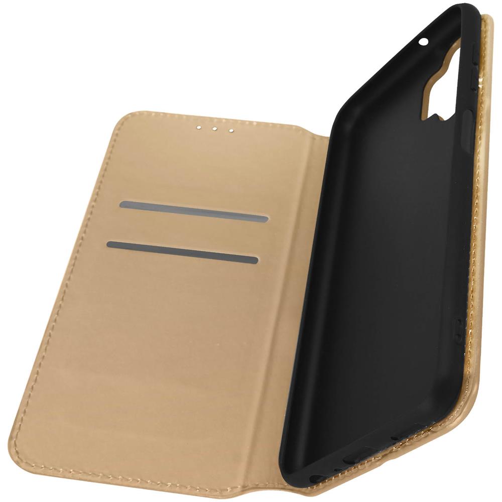 Custodia Samsung Galaxy A13 4g Portafoglio Funzione Supporto Video Oro - Foto 1