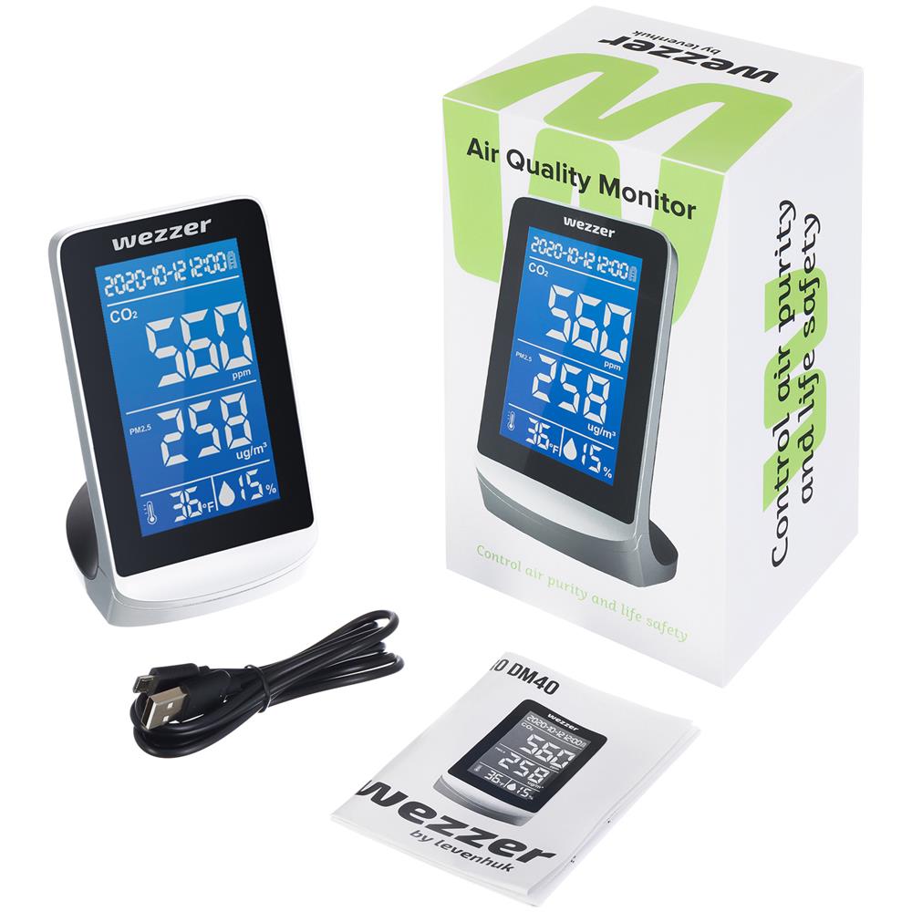 Monitor Della Qualità Dell’aria Wezzer Air Pro Dm40 - Foto 2