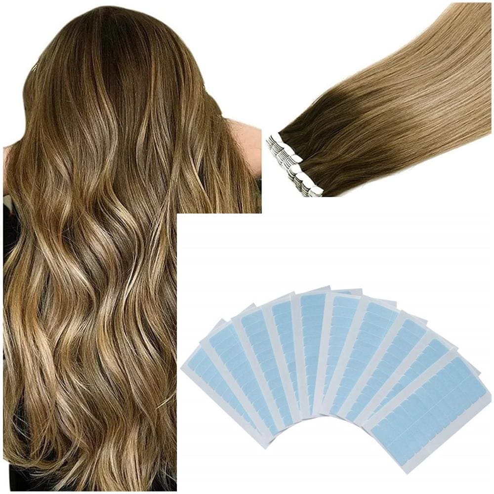 Nastro Biadesivo Per Extension Capelli/parrucche 10 Fogli 240 Adesivi - Foto 1