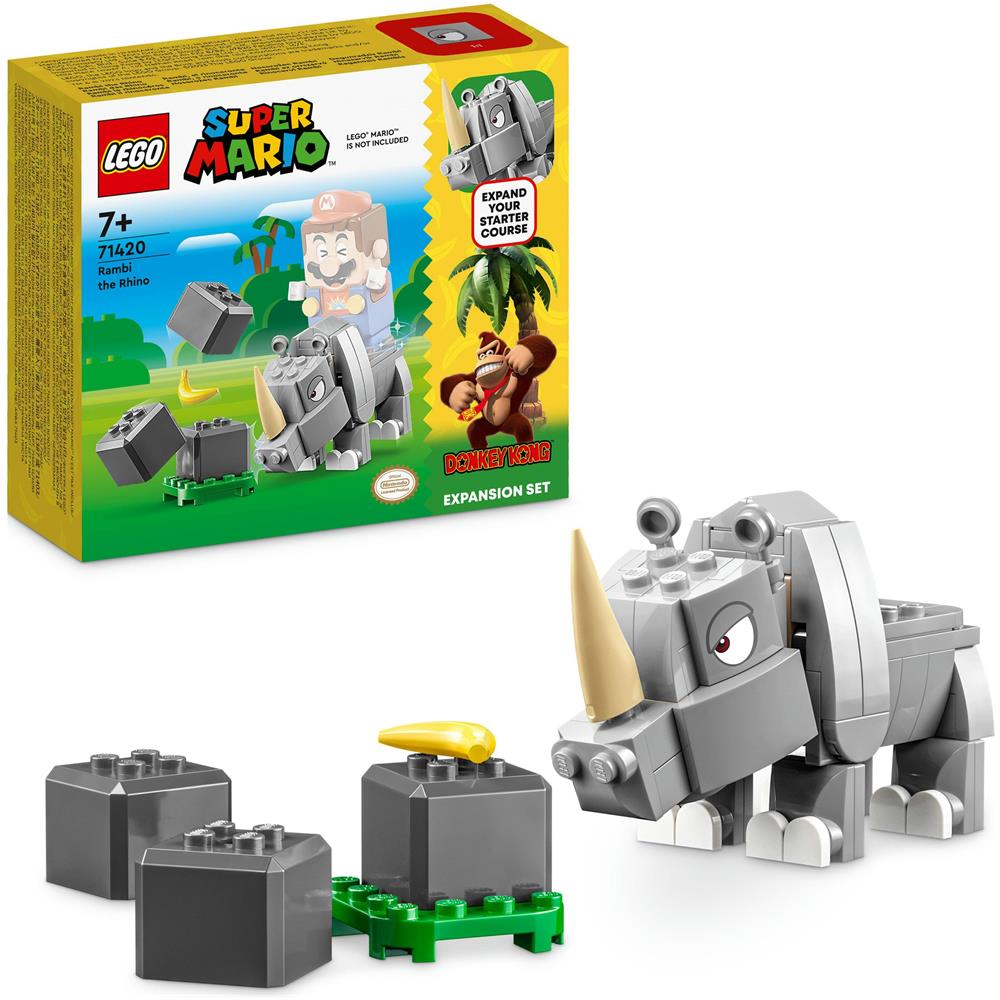 71420 Super Mario Pack di Espansione Rambi il Rinoceronte - Foto 2