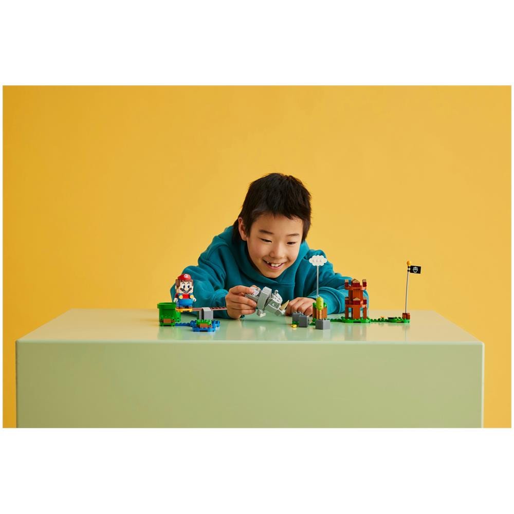 71420 Super Mario Pack di Espansione Rambi il Rinoceronte - Foto 5