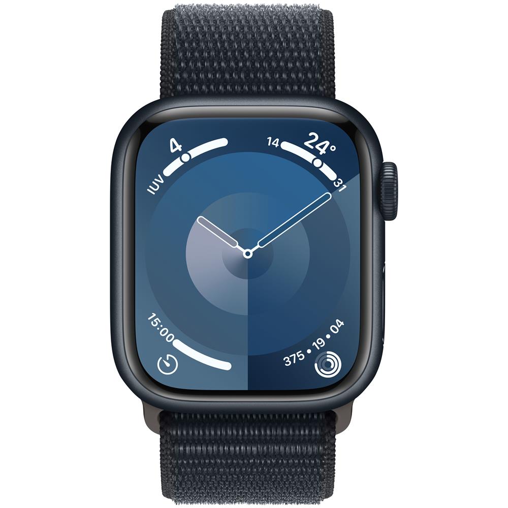 Watch Series 9 GPS + Cellular Cassa 41mm in Alluminio Mezzanotte con Cinturino Sport Loop Mezzanotte - Foto 1