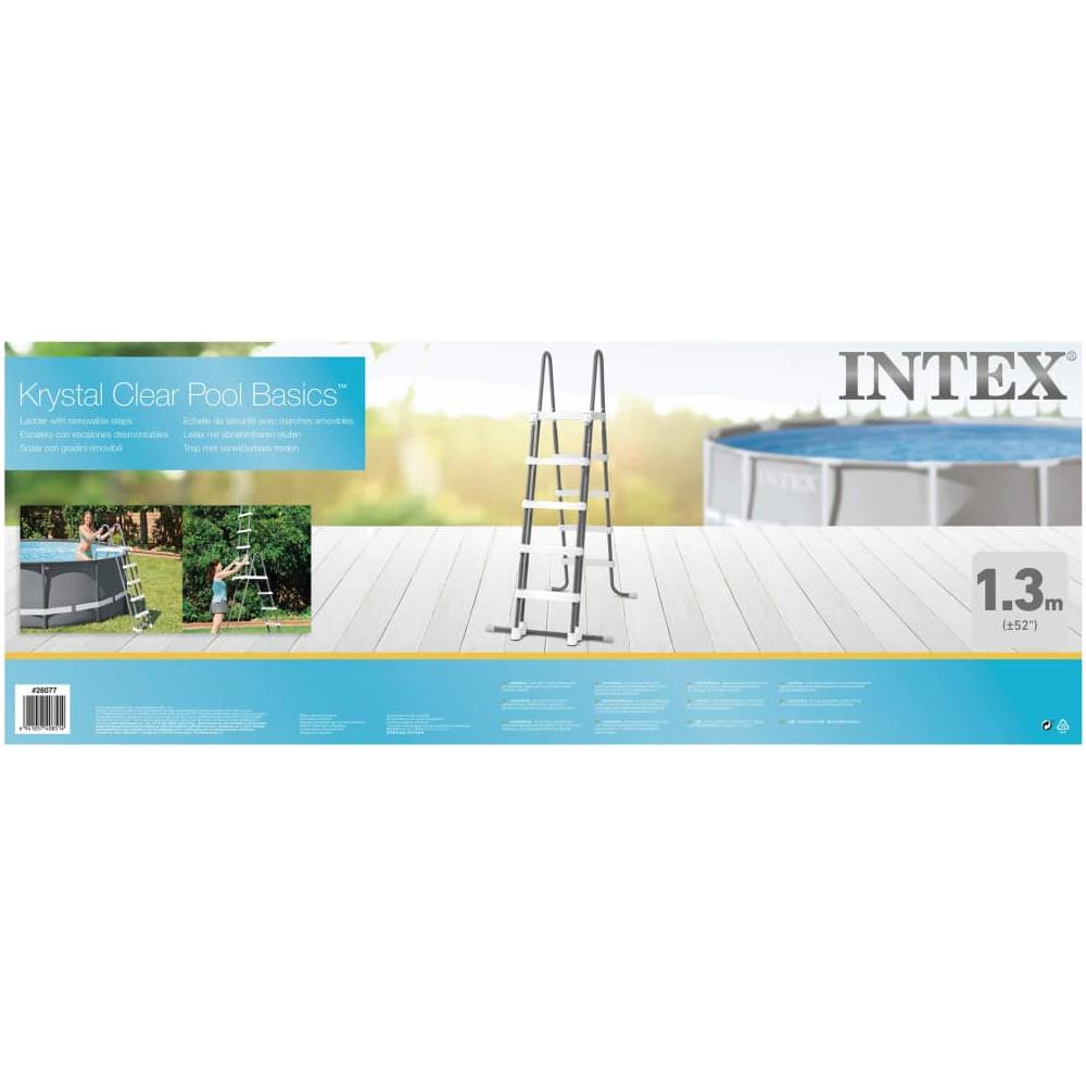 Scala Di Sicurezza A 5 Gradini Per Piscina 132 Cm - Foto 4