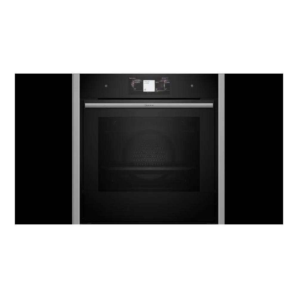 Forno Elettrico da Incasso N90 B64VT73N0 Capacità 71 L Multifunzione Ventilato Cottura e Pulizia a Vapore Potenza 3600 W Colore Nero, Acciaio inossidabile - Foto 1