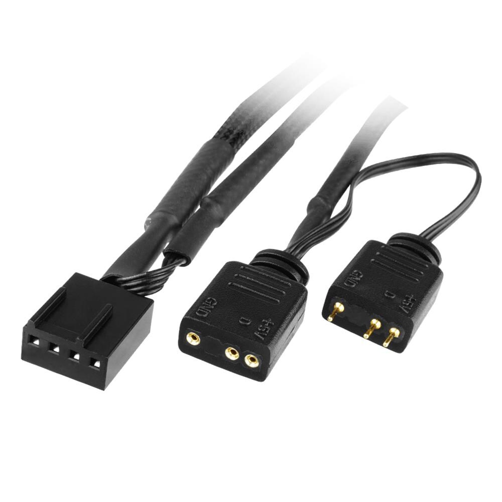 Ventilatore IceGALE ARGB Case per Computer Velocità 1600 Giri /Min 14 cm Nero 2 pz - Foto 2