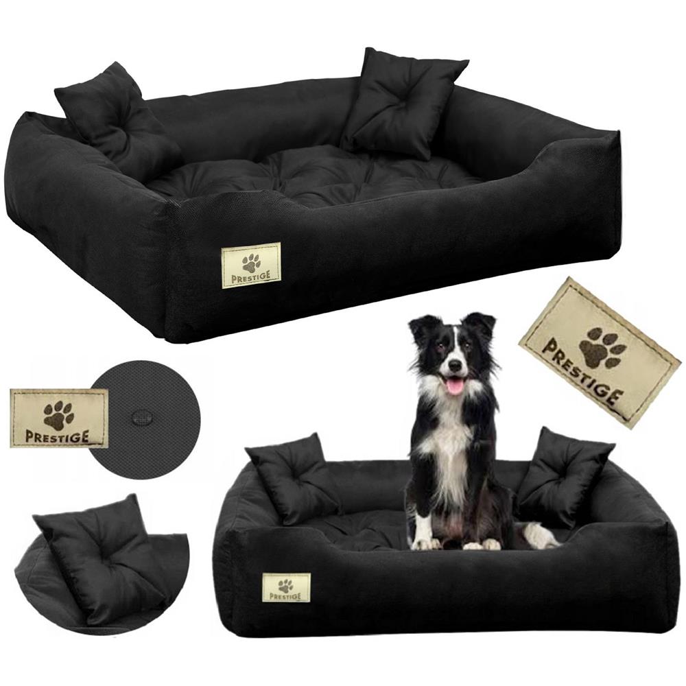 115x95 cm PRESTIGE Letto per cani impermeabile nero - Foto 1