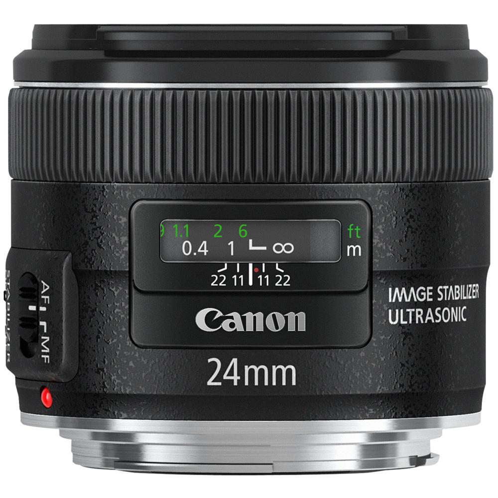 Obiettivo 24 mm F / 2.8 IS USM Attacco EF - Foto 2